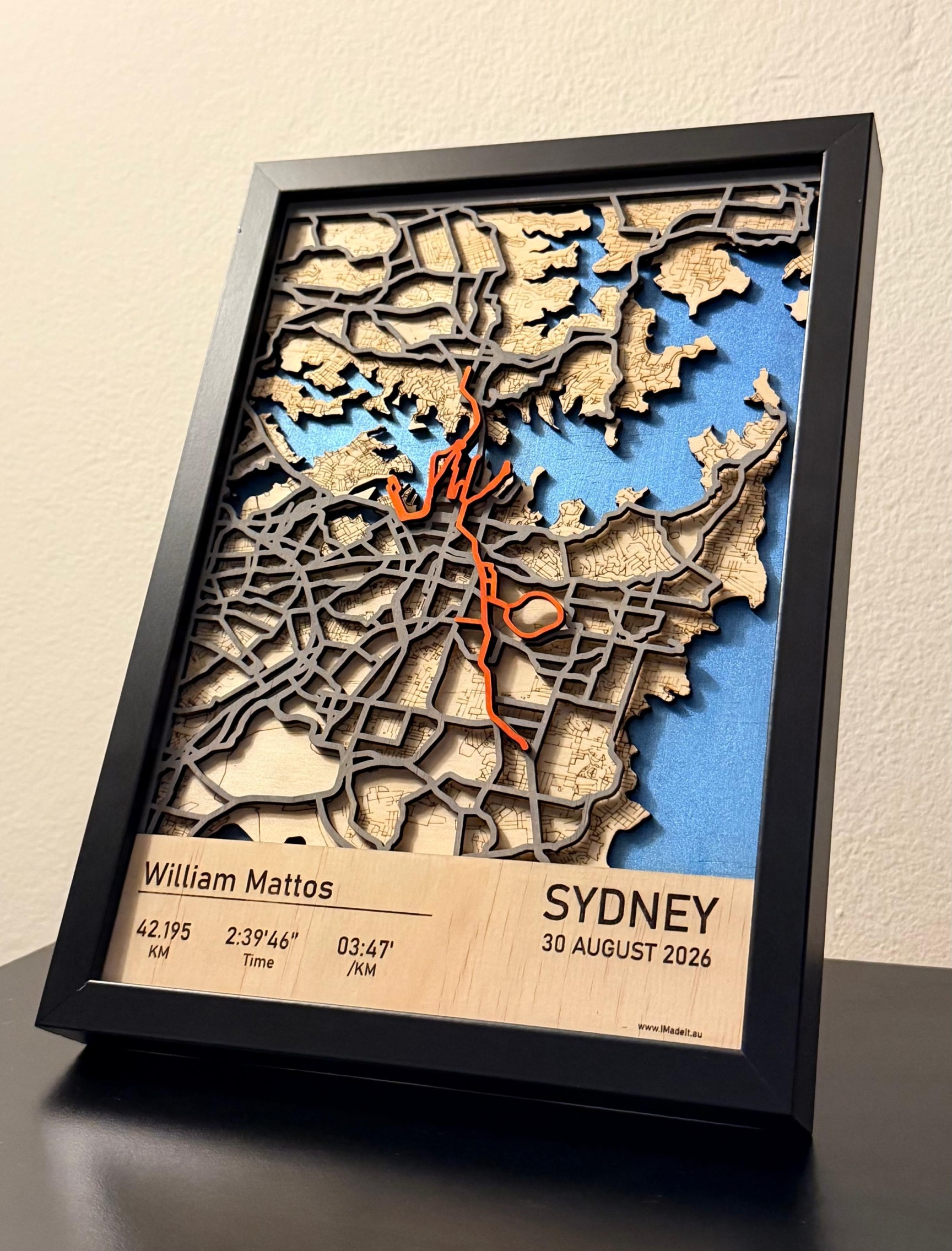 Decorative I Made It Frame